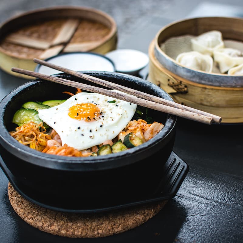 Photo of beautifully
            arranged food